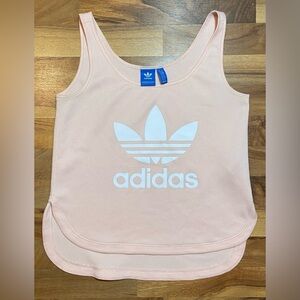 Adidas Ladies Peach Gym Vest/Top Mesh Top Size Small